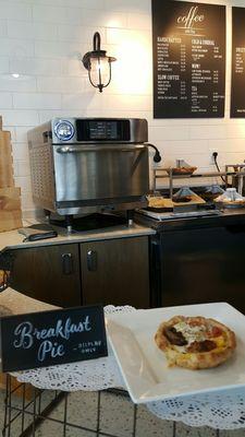 Breakfast Pie Display