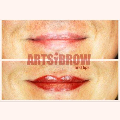 Artsybrow does lips too!