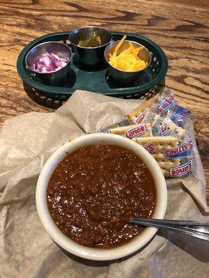 House-Made Texas Chili Cup - Very Delicious !!!