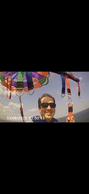 Parasail, ocean self portrait