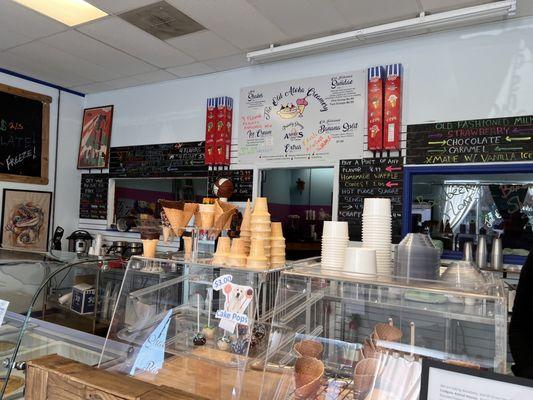 Amazing ice cream and such friendly staff.