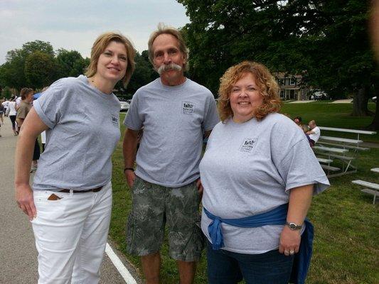 (from left) Bethany, Assistant Manager and Personal Care Consultants, Bob and Holly.