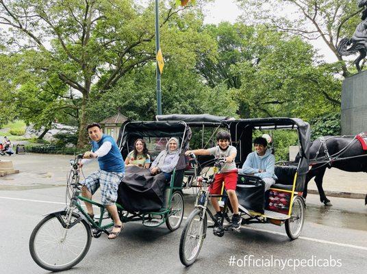 Official Central Park Pedicab Tours - Family fun
 by #officialnycpedicabs