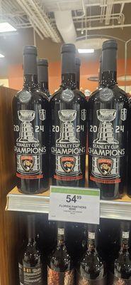 Florida Panthers 2024 Celebratory Bottles