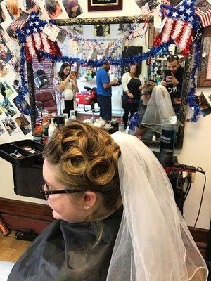 Wedding up do