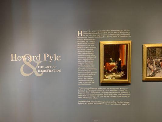 Howard Pyle exhibit