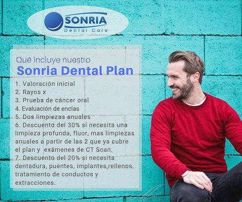 Sonria Dental Plan  Llámanos para conocer todos nuestros servicios a la comunidad latina de Atlanta (GA)