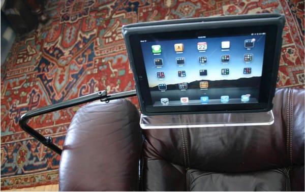 Read comfortably in your arm chair with our iPad Floor Stand.