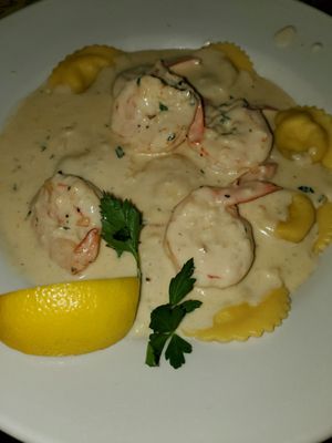 Shrimp scampi special.. I do not recommend this.