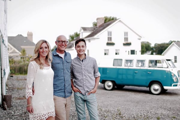 Dr. Foss and family