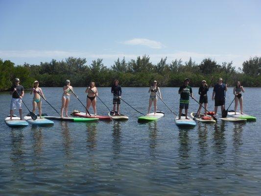 Ohio University out for a paddle