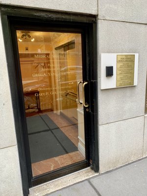 Office entrance, Front Door