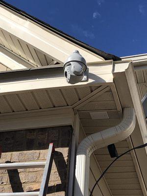 security camera install