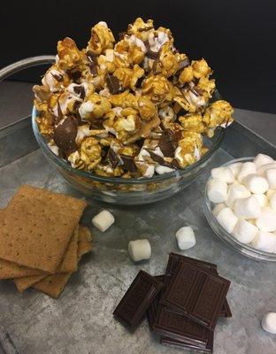 Chocolate Creations!  This is our S'mores flavor.