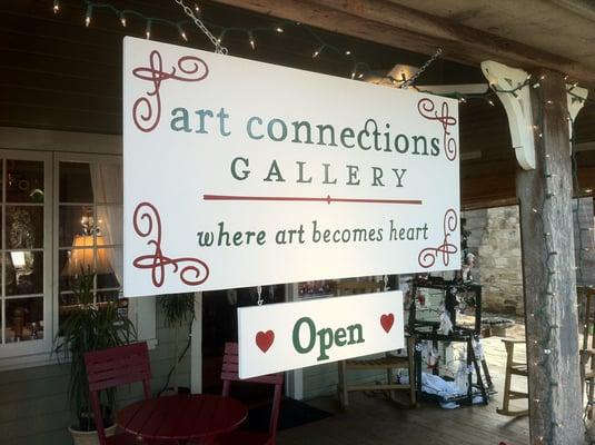 one of the many art stores in Downtown Bastrop Texas.