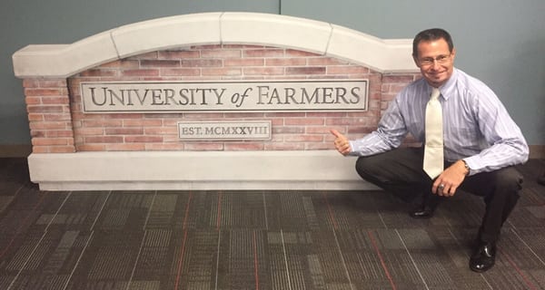 Graduate of the University of Farmers