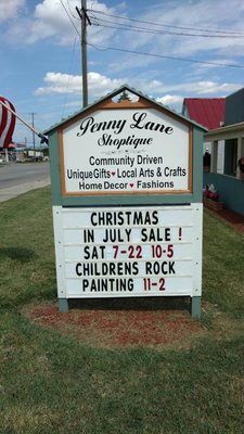 Clearance SALE Christmas & Summer Merchandise 10-5 FREE Rock Painting 11-2, FREE Gift with $50.00 purchase while supplies last