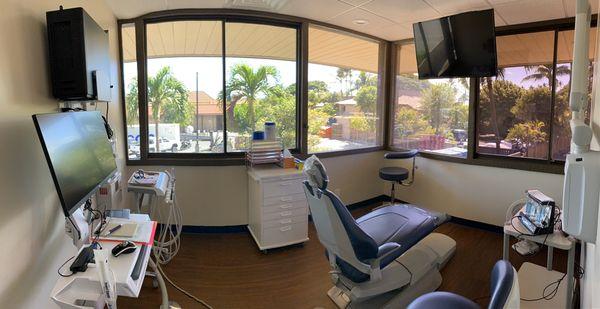 Come settle into one of our dental chairs. How can we help you smile?