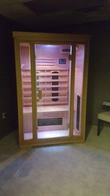 At NNY Massage we offer Infrared Sauna Treatments. 15, 30 and 45 minute sessions.