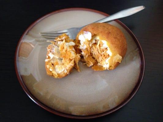 Chicken and Cheese Coxinha