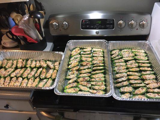 Jalapeño poppers for days