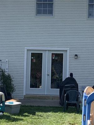 French door install