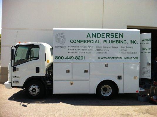 One of our 15 truck service fleet!