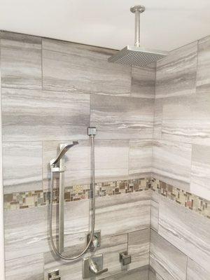 Beautiful custom shower