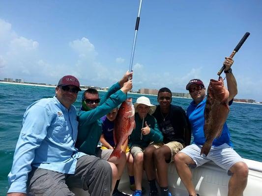 baseball team fishing trip