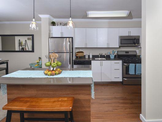 Open Kitchen with Island