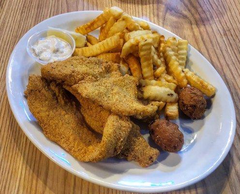 Fried catfish