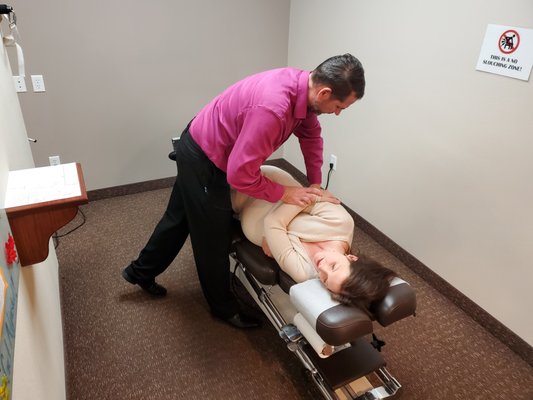 Dr. Mark is a great chiropractor for expecting moms.