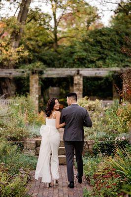 Engagement photo hair