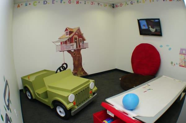 Kids can enjoy our friendly kid room while waiting for service.