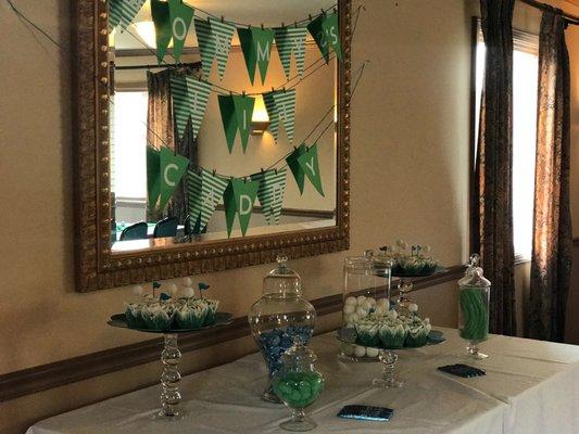 Golf themed private event in Banquet Room.