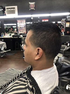 Mylez the barber at premium cuts