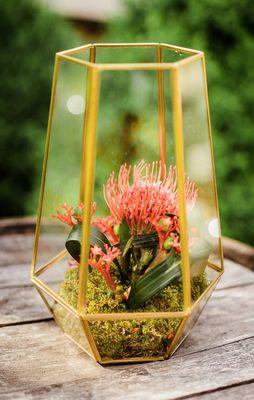 Prism Floral Arrangements for our Spring Wedding.