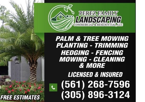 Perez Family Landscaping