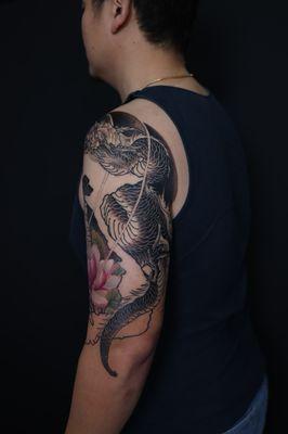 Tattoo done by vu tran