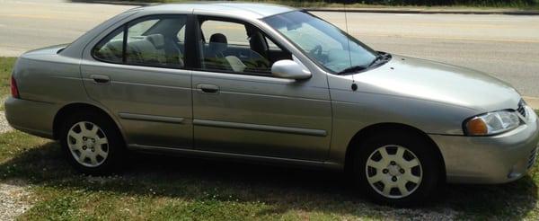 2001 Nissan Sentra SE 192,000 miles $3000 obo on all our vehicles