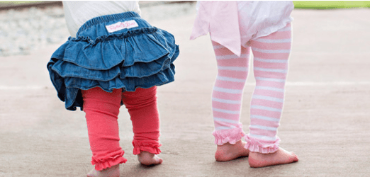 Ruffle Butts for children is adorable!