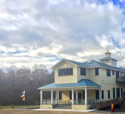 The Shrine building of Kunzang Palchen LIng