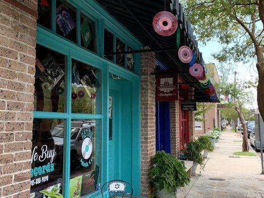 Great downtown Covington vinyl record store.