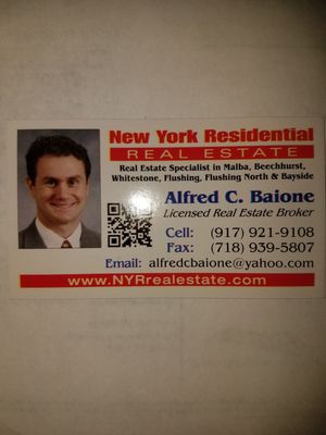 Contact information for Broker/Owner Alfred C. Baione