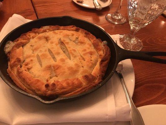 Chicken pot pie!