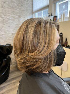 Babylites and flawless layered bob