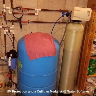 UV Protection and a Culligan Medalist 45 Water Softener