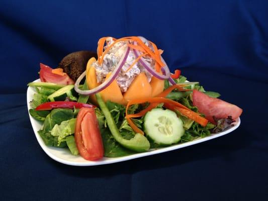 Cantaloupe Chicken Salad