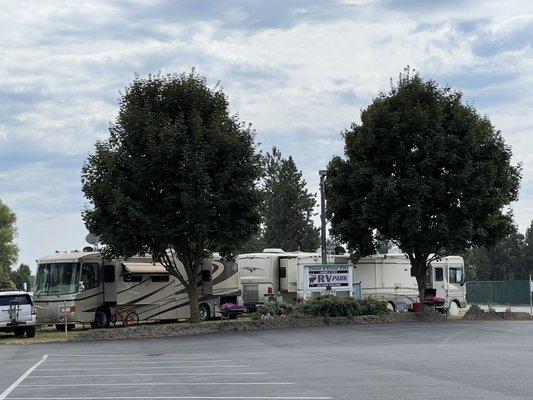 Entrance to RV park