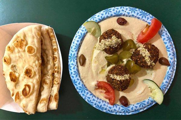 Hummus Bowl with Falafel